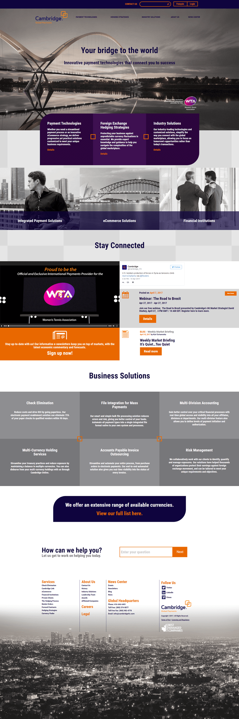 Screenshot of Cambridge FX