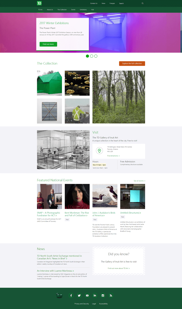 Screenshot of TD Art